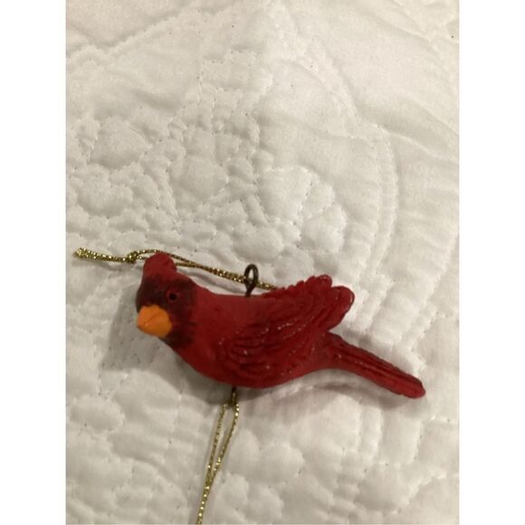 Vintage Cardinal Polystone Ornament - Picture 5 of 6